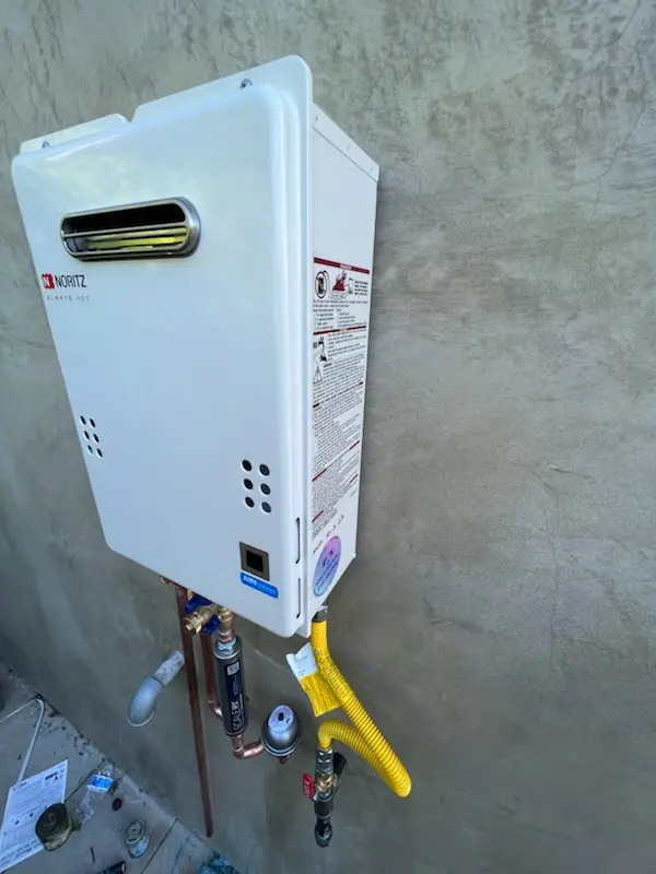 Tankless water heater installation for Westview Park homes